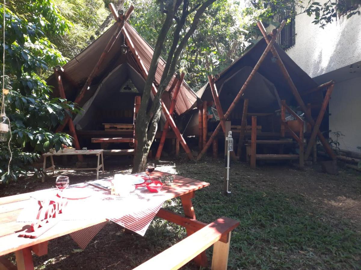 Bambu Glamping Ecolodge เมเดยิน ภายนอก รูปภาพ