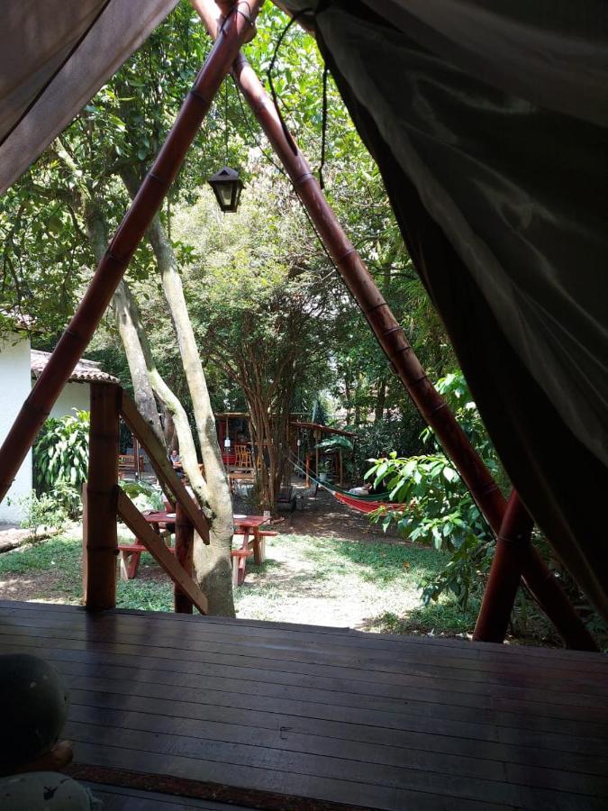 Bambu Glamping Ecolodge เมเดยิน ภายนอก รูปภาพ
